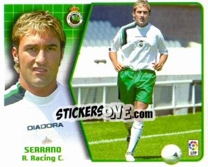 Sticker Serrano - Liga Spagnola 2005-2006 - Colecciones ESTE