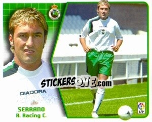 Sticker Serrano - Liga Spagnola 2005-2006 n. 354 - Colecciones ESTE