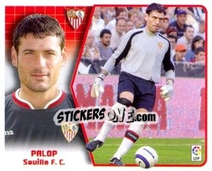 Sticker Palop - Liga Spagnola 2005-2006 n. 357 - Colecciones ESTE