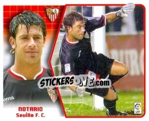 Sticker Notario - Liga Spagnola 2005-2006 n. 358 - Colecciones ESTE