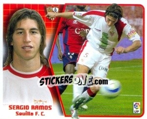 Sticker Sergio Ramos - Liga Spagnola 2005-2006 - Colecciones ESTE