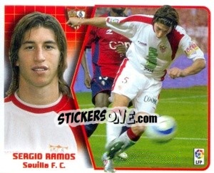 Sticker Sergio Ramos - Liga Spagnola 2005-2006 n. 359 - Colecciones ESTE