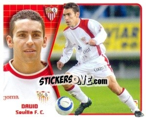 Sticker David - Liga Spagnola 2005-2006 - Colecciones ESTE