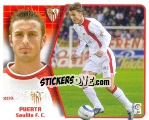 Sticker Puerta - Liga Spagnola 2005-2006 - Colecciones ESTE