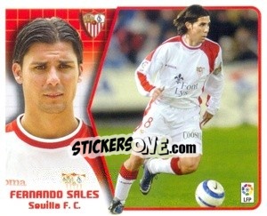 Sticker Fernando Sales - Liga Spagnola 2005-2006 - Colecciones ESTE