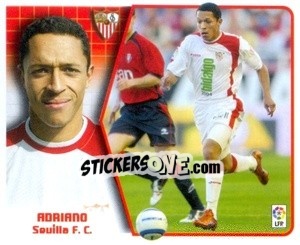 Cromo Adriano - Liga Spagnola 2005-2006 - Colecciones ESTE