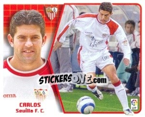 Sticker Carlitos - Liga Spagnola 2005-2006 n. 377 - Colecciones ESTE