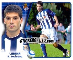 Cromo Labaka - Liga Spagnola 2005-2006 - Colecciones ESTE