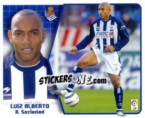 Sticker Luiz Alberto - Liga Spagnola 2005-2006 n. 389 - Colecciones ESTE
