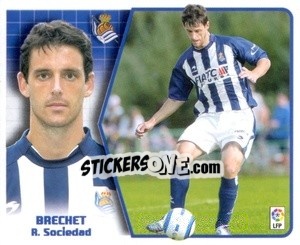 Sticker Brechet - Liga Spagnola 2005-2006 n. 390 - Colecciones ESTE