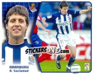 Cromo Aranburu - Liga Spagnola 2005-2006 - Colecciones ESTE