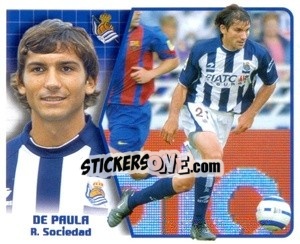Sticker De Paula - Liga Spagnola 2005-2006 - Colecciones ESTE