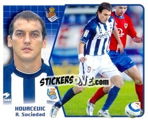 Sticker Kovacevic - Liga Spagnola 2005-2006 n. 401 - Colecciones ESTE