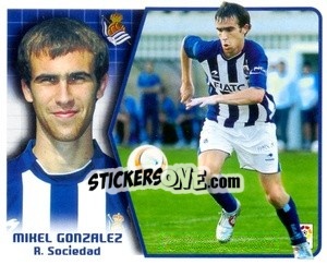 Sticker Mikel González - Liga Spagnola 2005-2006 - Colecciones ESTE