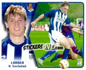 Sticker Larrea - Liga Spagnola 2005-2006 - Colecciones ESTE