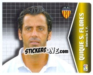 Sticker Quique Sánchez Flores - Liga Spagnola 2005-2006 - Colecciones ESTE