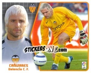 Sticker Cañizares - Liga Spagnola 2005-2006 n. 407 - Colecciones ESTE