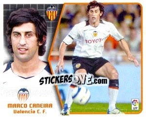 Sticker Marco Caneira - Liga Spagnola 2005-2006 n. 409 - Colecciones ESTE