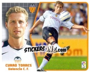 Sticker Curro Torres - Liga Spagnola 2005-2006 n. 411 - Colecciones ESTE