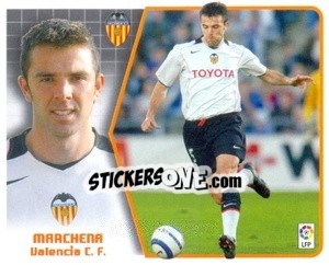 Sticker Marchena - Liga Spagnola 2005-2006 - Colecciones ESTE