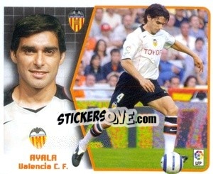 Cromo Ayala - Liga Spagnola 2005-2006 - Colecciones ESTE