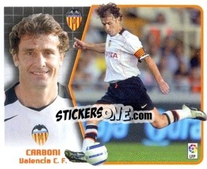 Sticker Carboni - Liga Spagnola 2005-2006 n. 415 - Colecciones ESTE
