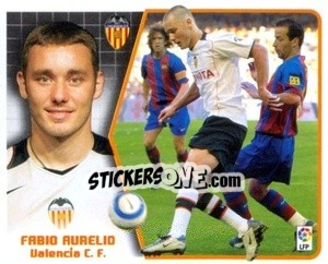 Sticker Fabio Aurelio - Liga Spagnola 2005-2006 n. 417 - Colecciones ESTE