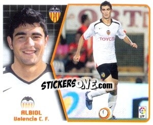 Sticker Albiol - Liga Spagnola 2005-2006 - Colecciones ESTE