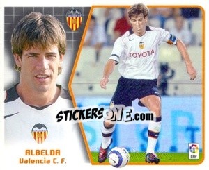 Figurina Albelda - Liga Spagnola 2005-2006 - Colecciones ESTE