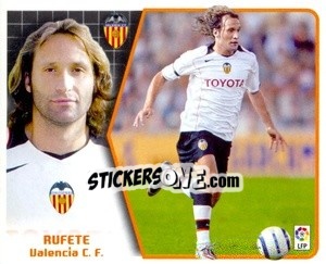 Cromo Rufete - Liga Spagnola 2005-2006 - Colecciones ESTE