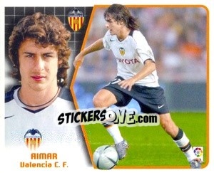 Cromo Aimar - Liga Spagnola 2005-2006 - Colecciones ESTE