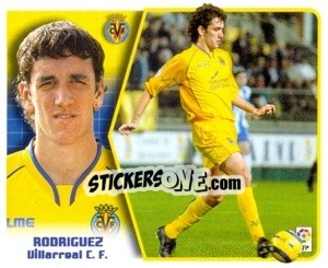 Sticker Rodríguez - Liga Spagnola 2005-2006 n. 435 - Colecciones ESTE