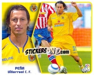 Sticker Peña - Liga Spagnola 2005-2006 - Colecciones ESTE