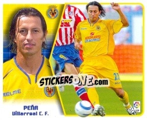 Sticker Peña - Liga Spagnola 2005-2006 n. 436 - Colecciones ESTE