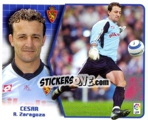 Cromo César - Liga Spagnola 2005-2006 n. 455 - Colecciones ESTE