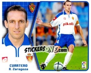 Cromo Cuartero - Liga Spagnola 2005-2006 - Colecciones ESTE