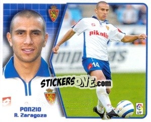 Cromo Ponzio - Liga Spagnola 2005-2006 n. 463 - Colecciones ESTE