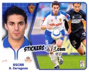 Cromo óscar - Liga Spagnola 2005-2006 - Colecciones ESTE