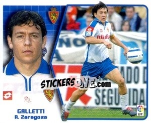 Sticker Galletti - Liga Spagnola 2005-2006 n. 471 - Colecciones ESTE