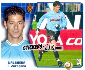 Sticker Valbuena - Liga Spagnola 2005-2006 - Colecciones ESTE