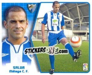 Sticker 6. Salva (Málaga) - Liga Spagnola 2005-2006 - Colecciones ESTE