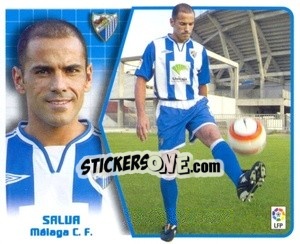 Cromo 6. Salva (Málaga) - Liga Spagnola 2005-2006 - Colecciones ESTE