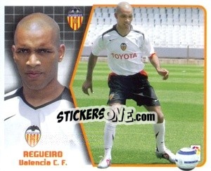 Figurina 7. Regueiro (Valencia) - Liga Spagnola 2005-2006 - Colecciones ESTE