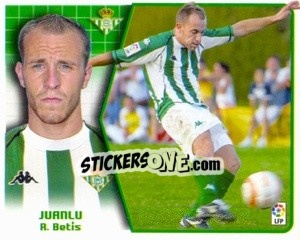 Figurina 12. Juanlu (Betis) - Liga Spagnola 2005-2006 - Colecciones ESTE