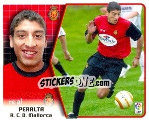 Sticker 13. Peralta (Mallorca) - Liga Spagnola 2005-2006 - Colecciones ESTE