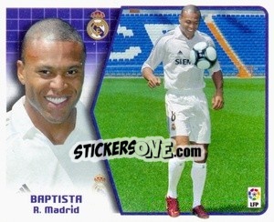 Sticker 19. Baptista ( R.Madrid) - Liga Spagnola 2005-2006 n. 495 - Colecciones ESTE