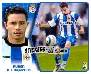 Sticker 20. Rubén ( Deportivo) - Liga Spagnola 2005-2006 - Colecciones ESTE