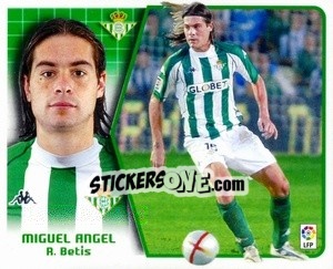 Sticker 29. Miguel Angel (Betis) - Liga Spagnola 2005-2006 n. 506 - Colecciones ESTE