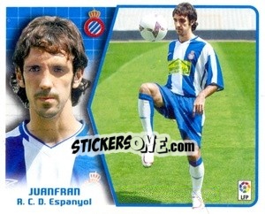 Sticker 32. Juanfran (Espanyol) - Liga Spagnola 2005-2006 - Colecciones ESTE