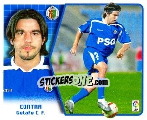 Sticker 34. Contra (Getafe) - Liga Spagnola 2005-2006 - Colecciones ESTE